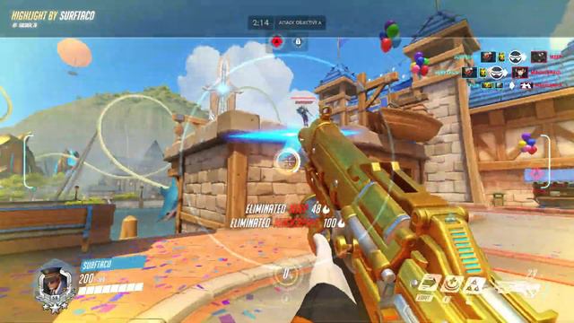 [19-06-27] Soldier Highlight (Blizzard World) смотреть онлайн