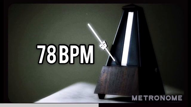 Metronome - 78 BPM | Metrónomo