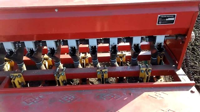 Сеялка для минитрактора (посев озимой пшеницы)