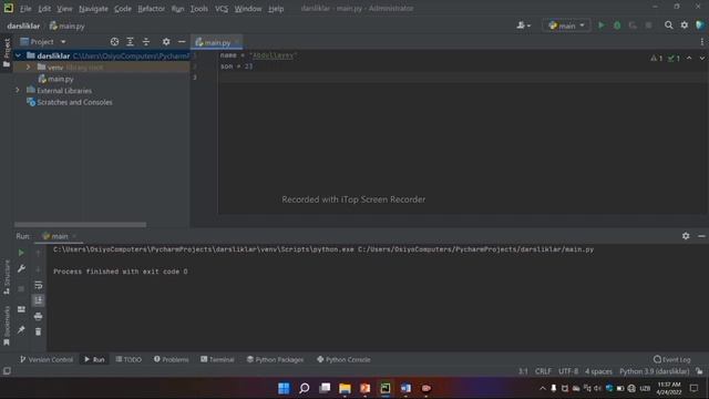 Python Dasturlash Tili Haqida 3-dars (O'zgaruvchilar Haqida 2-qism)