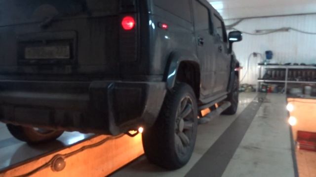 тюнинг выхлопной системы Hummer H2 смотреть онлайн