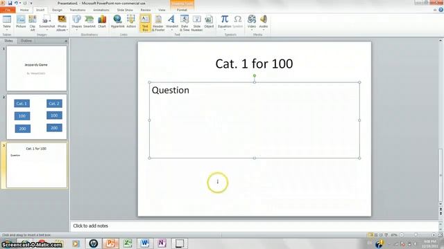 How to make Jeopardy Game on PowerPoint 2010 смотреть онлайн
