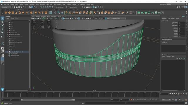 Maya 2023 Live Boolean: Is it as good as Blender's Boolean? смотреть онлайн