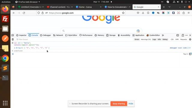 How do I reverse a string in JavaScript смотреть онлайн