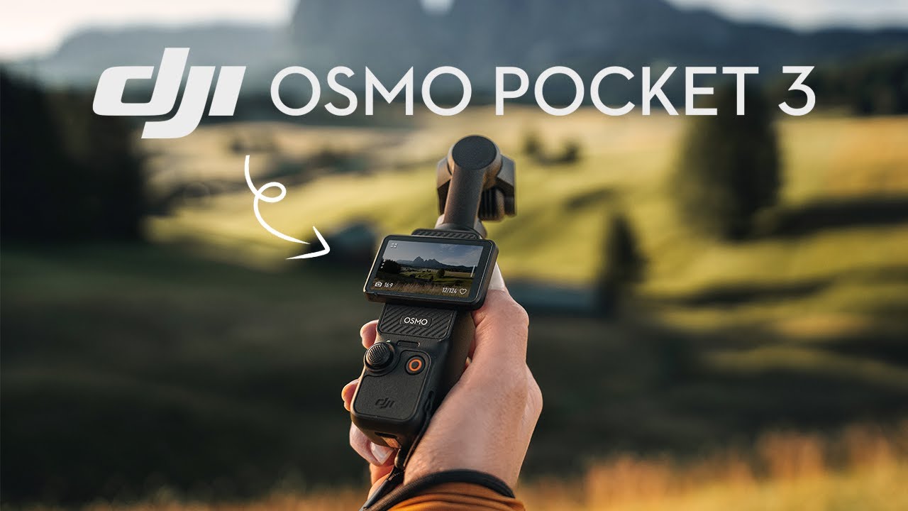 А вот и DJI Osmo Pocket 3! 1 дюйм не шутки!