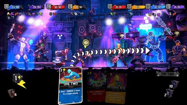 Difficult METAL Roguelike Deckbuilder! Of course we found cheese! | Power Chord смотреть онлайн
