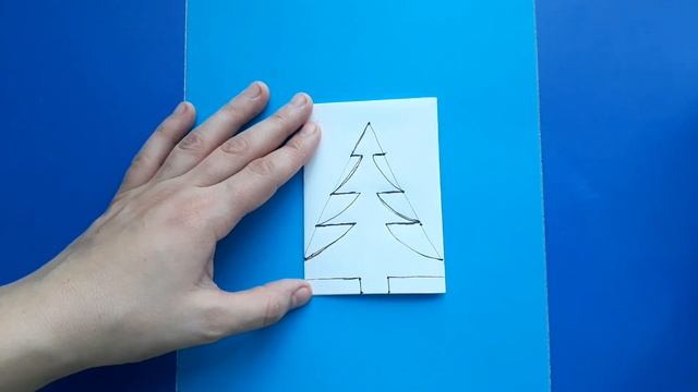 Как сделать бумажную ГИРЛЯНДУ в форме ЕЛОЧКИ/НОВЫЙ ГОД/Paper garland in the shape of Christmas TREE смотреть онлайн