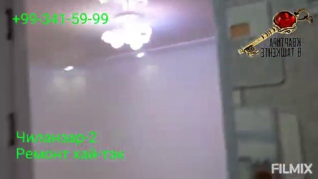 Квартира Ташкента.Чиланзар2 .Двух комнатная.2этаж.Ремонт хай-тэк.Chilonzor Kvartiralar.