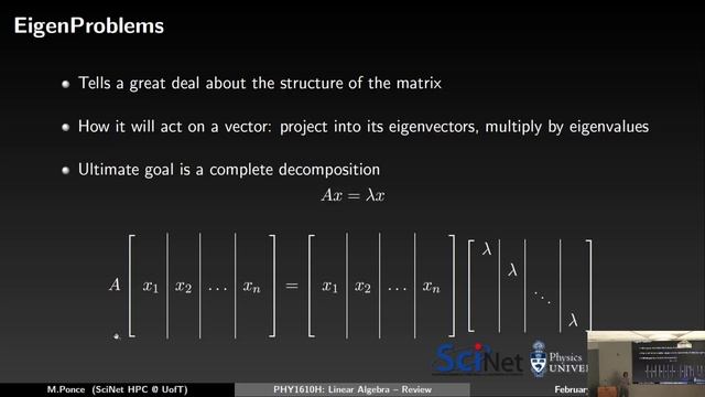 Scientific Computing 2017: Linear Algebra Review смотреть онлайн