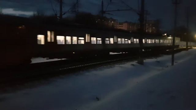 Электропоезд "Ласточка" ЭС2Г-032/017, Клин - Москва смотреть онлайн