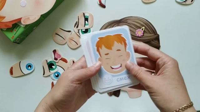 Пластик на липучках «Эмоции» [Видео-обзор] | Игры и игрушки серии 10KOR PLASTIC смотреть онлайн