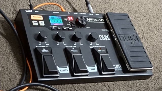 NUX (New Cross) MFX-10 updated review in 1080p with direct sound смотреть онлайн