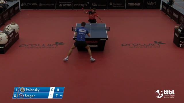 Tomas Polansky vs Bastian Steger (TTBL Selected) смотреть онлайн