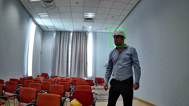 APIX MiniDome / E5 PPE (III) - Видеокамера модулем PPE детекций средств индивидуальной защиты