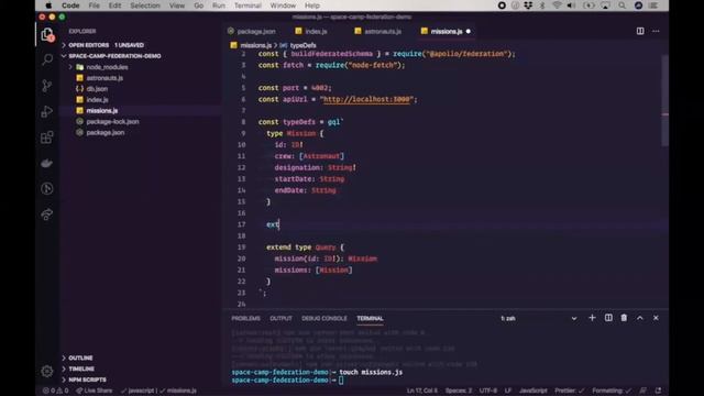 Your First Federated Schema with Apollo Server смотреть онлайн