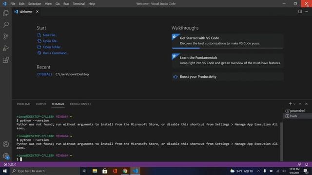 CIT95FA21 - Week 1 Python and Extension смотреть онлайн