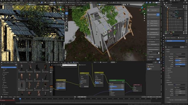 How to create Realistic Nature Scene in BLENDER смотреть онлайн