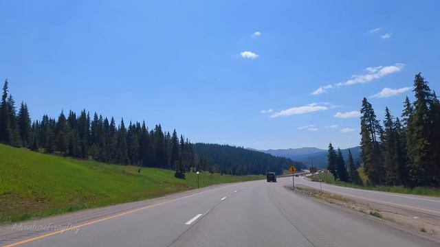 Colorado Rocky Mountain Scenic Drive Glenwood Springs To Denver I-70 Colorado 4K 60FPS