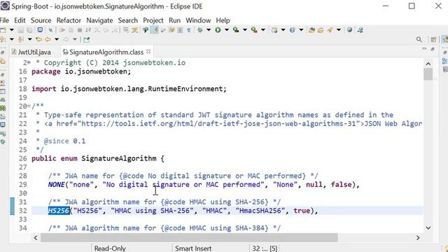 Spring Security With JWT Example смотреть онлайн