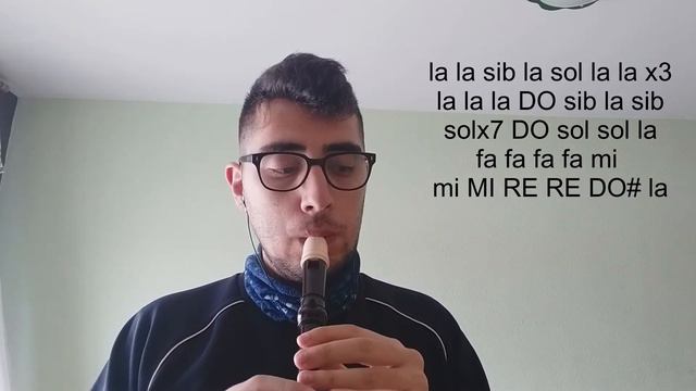 A QUIÉN LE IMPORTA Alaska FLAUTA dulce NOTAS смотреть онлайн