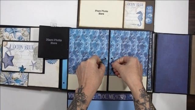 Ocean Blue Album Tutorial Walk through смотреть онлайн