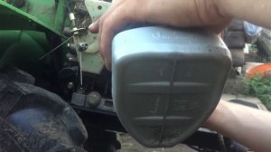 Замена моторного масла в дизельном мотоблоке | Варяг #9