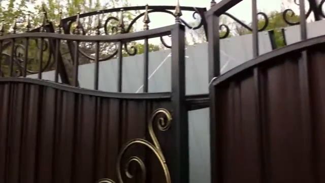 Ковторг - Ворота и калитка Арт. 25 в наличии смотреть онлайн