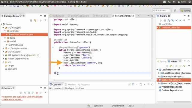 Spring Boot: Building a Spring MVC Application Part 2 смотреть онлайн