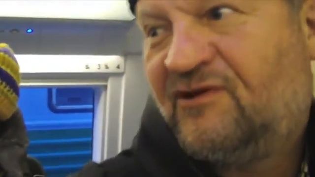 Беспредел в Сапсане ''Фристайл в поезде'' смотреть онлайн