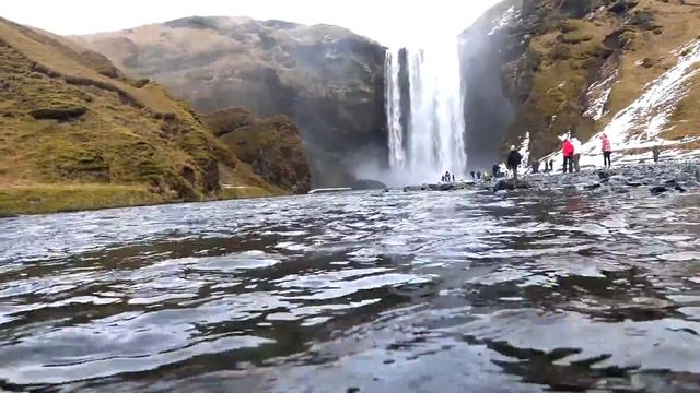 Исландия, часть 4 - Водопад Skogafoss смотреть онлайн