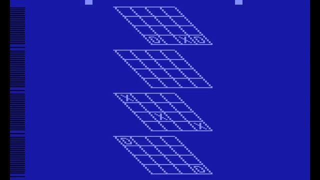 3-D Tic-Tac-Toe [Atari 2600] (1980) gameplay смотреть онлайн
