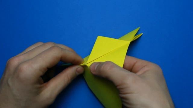 Как сделать голубя из бумаги. Оригами голубь смотреть онлайн