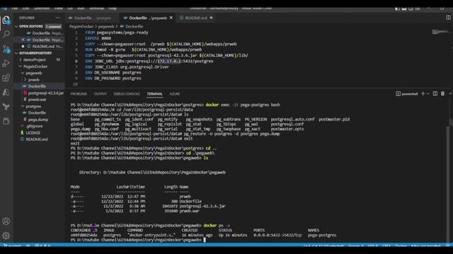 Deploy Pega in docker | Postgres in docker | PRPC in docker | Install Pega Personal Edition - Part смотреть онлайн