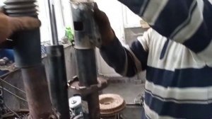 Переделка пневмы на пружины Range Rover