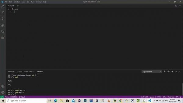 Python Tutorial | #3 Installation of Visual Studio and Command Line