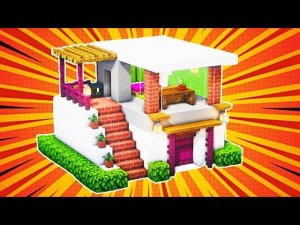 КАК ПОСТРОИТЬ СТАРТОВЫЙ ДОМ В МАЙНКРАФТЕ??Minecraft