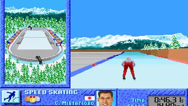The Games: Winter Challenge (MindSpan) (MS-DOS) [1991] [PC Longplay] смотреть онлайн