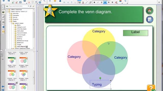 Lesson Pages Venn Diagram смотреть онлайн