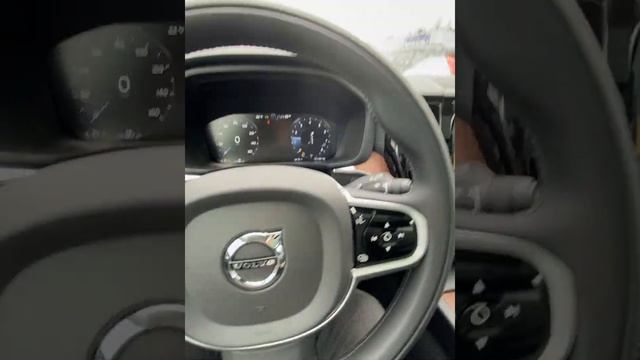 How to make the GPS map display in the dashboard in a 2020 Volvo XC60 T6 смотреть онлайн