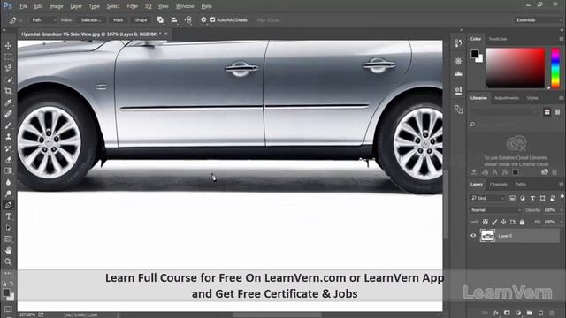 Path Selection and Direct Selection Tool in Photoshop | Video Tutorial in Hindi | LearnVern смотреть онлайн