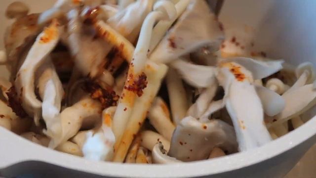 Vegan Yukgaejang:  Korean Spicy Soup With Vegetables And Mushroom