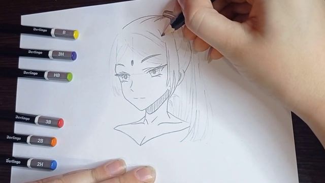 Как нарисовать прическу конский хвост? смотреть онлайн