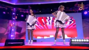 Самые красивые аккордеонистки России дуэт“ЛюбАня“ СМУГЛЯНКА