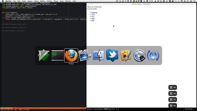 Nice way to debug your Django code with terminal and without terminal смотреть онлайн