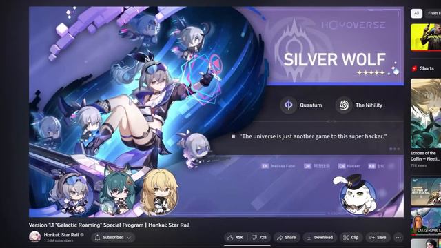 Are Blade and Silverwolf rac*st? | Honkai: Star Rail Personality Analysis (real) смотреть онлайн