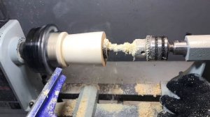 Токарные работы по дереву на станке Белмаш.| Стакан для карандашей