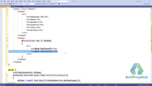 CRUD Using Blazor And Entity Framework Core in ASP.NET Core смотреть онлайн