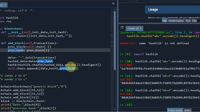 Build a BlockChain using python + RSA encryption смотреть онлайн