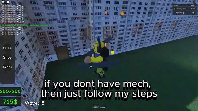 HOW TO GET THE HMM BADGE IN COMBAT NOOBS SIEGE DEFENSE! смотреть онлайн