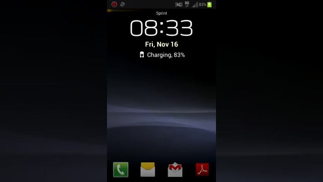Sprint E4GT JB FK09 Leaked Lockscreen Options Video смотреть онлайн
